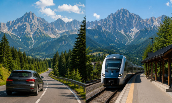 Samochodem czy pociągiem w Tatry – co wybrać?